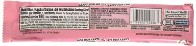 Wonka Laffy Taffy Sparkle Cherry, 241.5oz bars