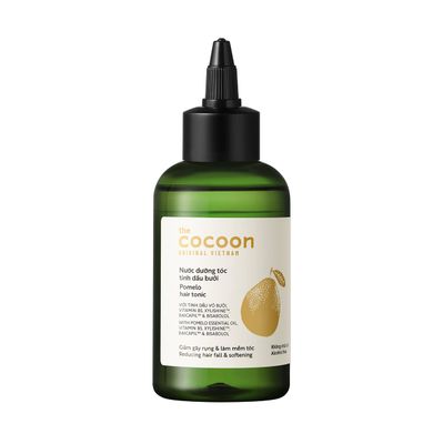 Cocoon Pomelo Grapefruit Oil Hair Tonic. Vegan Scalp Serum Treatment for Thinning, Damaged Breakage Hair Soften, Reduce Hair Loss Promote Hair Growth 4.73 fl oz