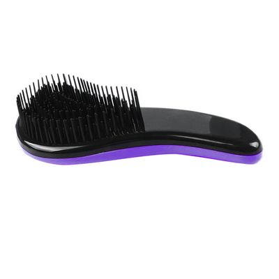 Ejoyous Hairbrush Without Tugging, Women's Detangler Detangling Brush, Scalp Massage, Promotes Hair Growth, Suitable for Straight, Curly, Thick, Thin, Long, Short or Straight Hair, Purple