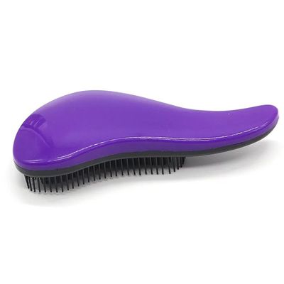 Ejoyous Hairbrush Without Tugging, Women&#39;s Detangler Detangling Brush, Scalp Massage, Promotes Hair Growth, Suitable for Straight, Curly, Thick, Thin, Long, Short or Straight Hair, Purple