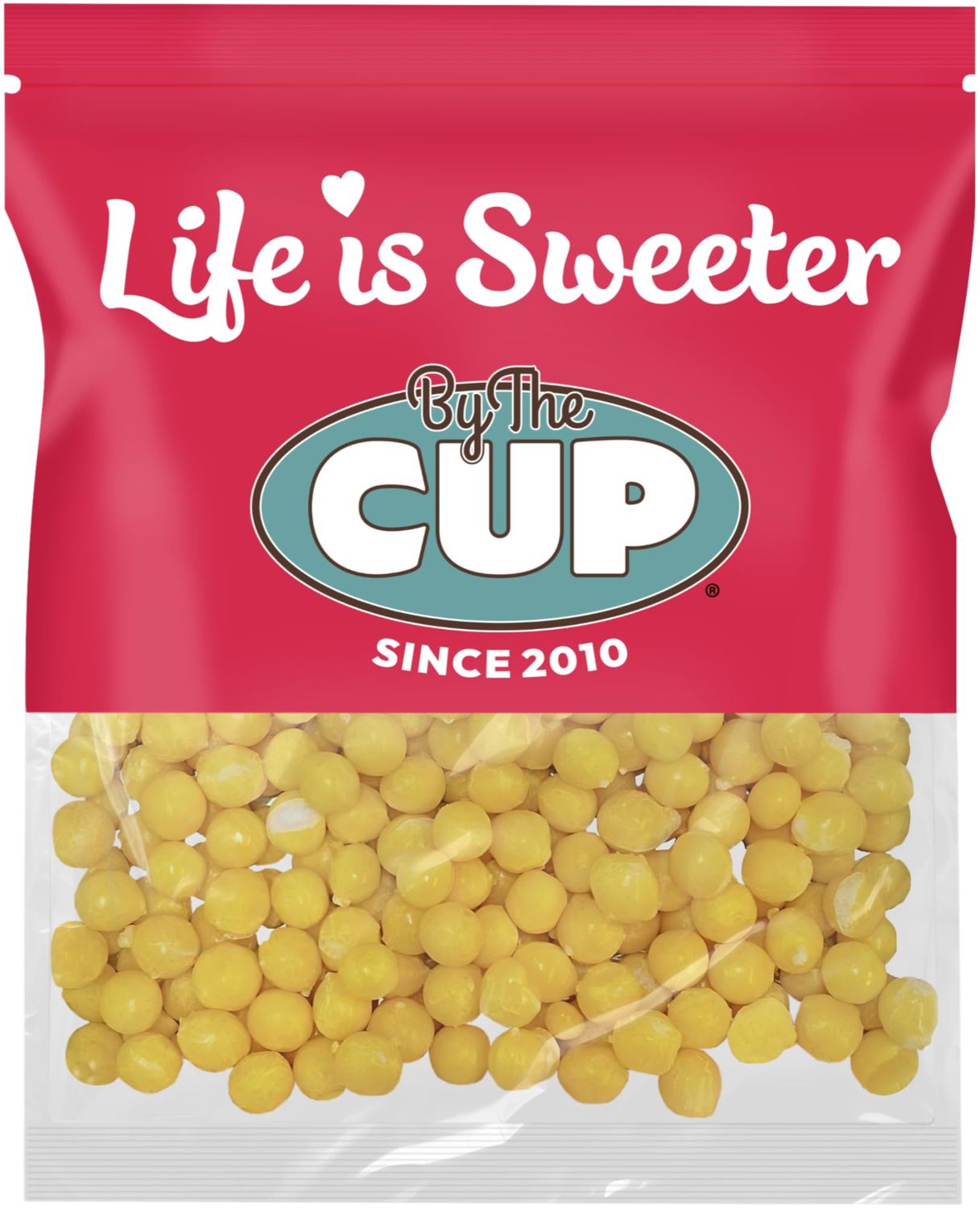 By The Cup Lemon Burst, Freeze-Dried Candy, 2 Ounce Bulk Bag