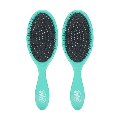 Wet Brush Original Detangler Hair Brush, Amazon Exclusive Aqua- Ultra-Soft IntelliFlex Bristles-Detangling Hairbrush Glides Through Tangles - All Hair Types (Wet Dry Hair) - Women Men (Pack of 2)