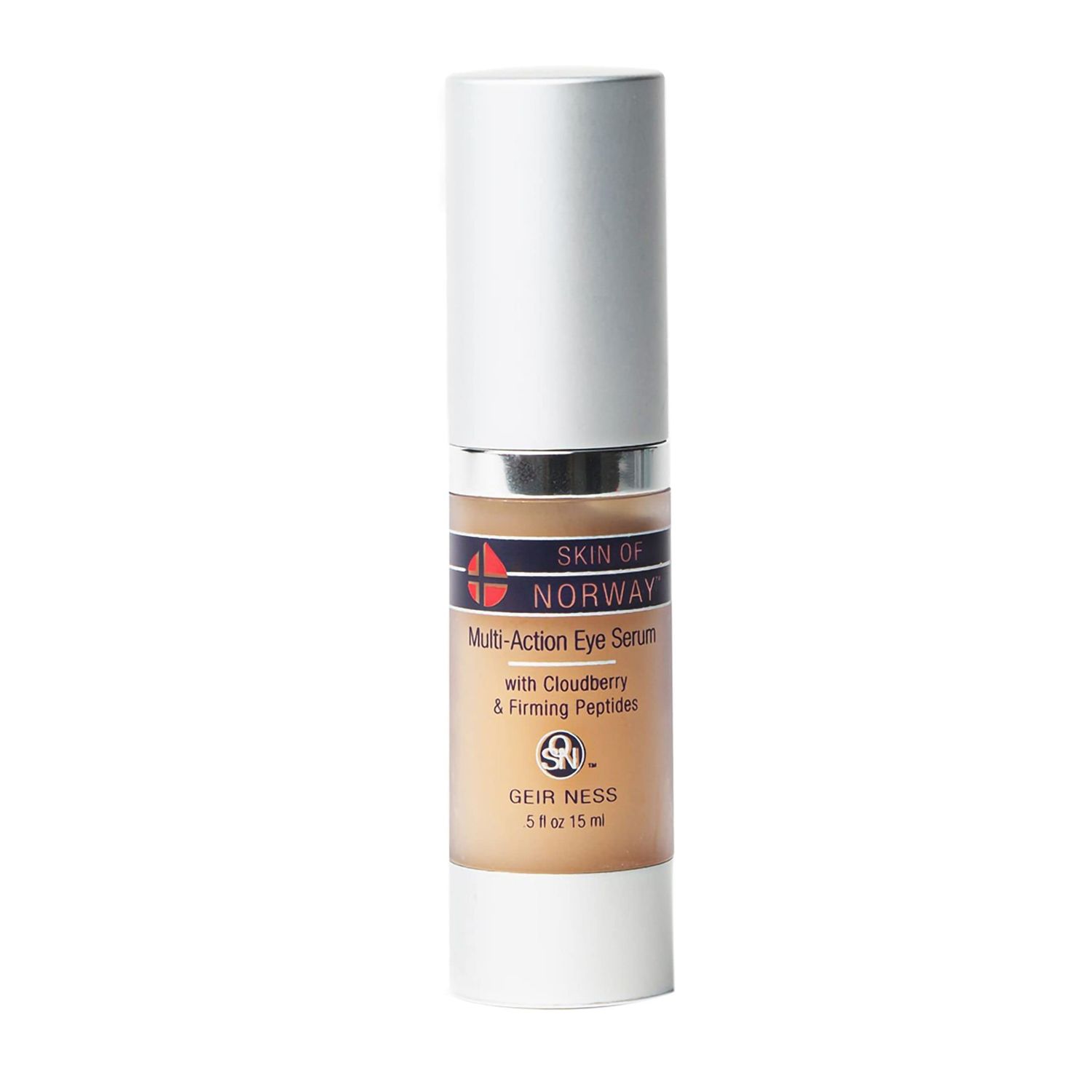 Geir Ness Skin of Norway Multi-Action Eye Serum - Cloudberry Firming Peptides - Illuminate Dark Circles - For Tired and Puffy Eyes
