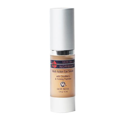Geir Ness Skin of Norway Multi-Action Eye Serum - Cloudberry Firming Peptides - Illuminate Dark Circles - For Tired and Puffy Eyes