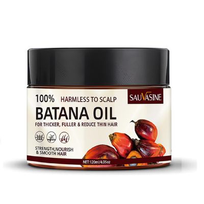 nvyue Raw Batana Oil for Hair Growth,Natural,Pure,Unrefined and Organic Dr. Sebi Batana Oil from Honduras,Repair Hair Split End for Men Women(120ML)