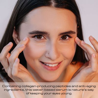 Geir Ness Skin of Norway Multi-Action Eye Serum - Cloudberry Firming Peptides - Illuminate Dark Circles - For Tired and Puffy Eyes