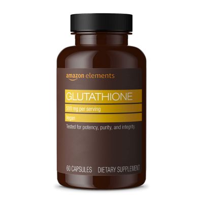Amazon Elements Glutathione 500mg 60 Capsules