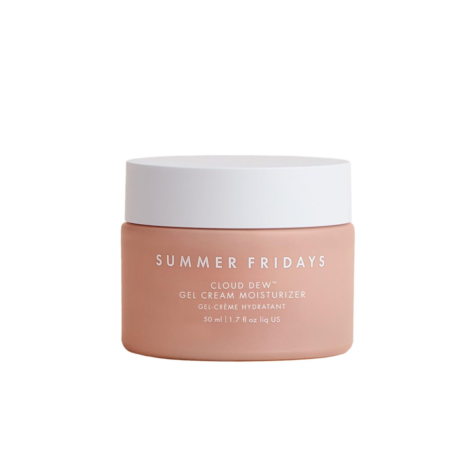 Summer Fridays Cloud Dew Gel Cream Moisturizer - Lightweight Face Moisturizer with Hyaluronic Acid Ceramides for Skin Plumping Hydration and Glowing Skin (1.7 Fl Oz)