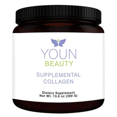 YOUN Beauty Supplemental Collagen Powder by Holistic Plastic Surgeon Dr. Anthony Youn, 30 Servings (Unflavored) - Fortigel, Fortibone Verisol Multi-Collagen Peptides for Skin Health