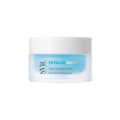 SVR HYALU Biotic Regenerating Face Moisturizer With Hyaluronic Acid, Vitamin C Probiotics. Intensive Hydration For Normal to Oily Skin. Gel Texture Care, Made In France, 1.7 fl.oz.