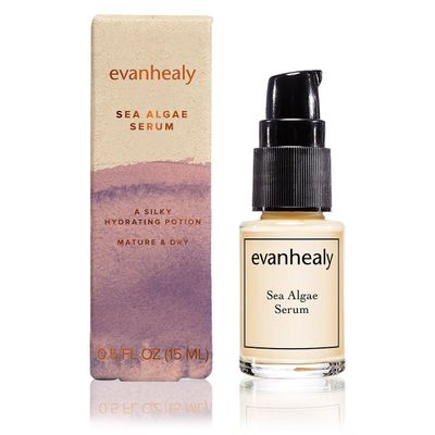 evanhealy Sea Algae Anti Wrinkle Serum for Sensitive Skin Lightweight Firming Face Serum Anti Aging Facial Serum with Hyaluronic Acid Botanical Extracts