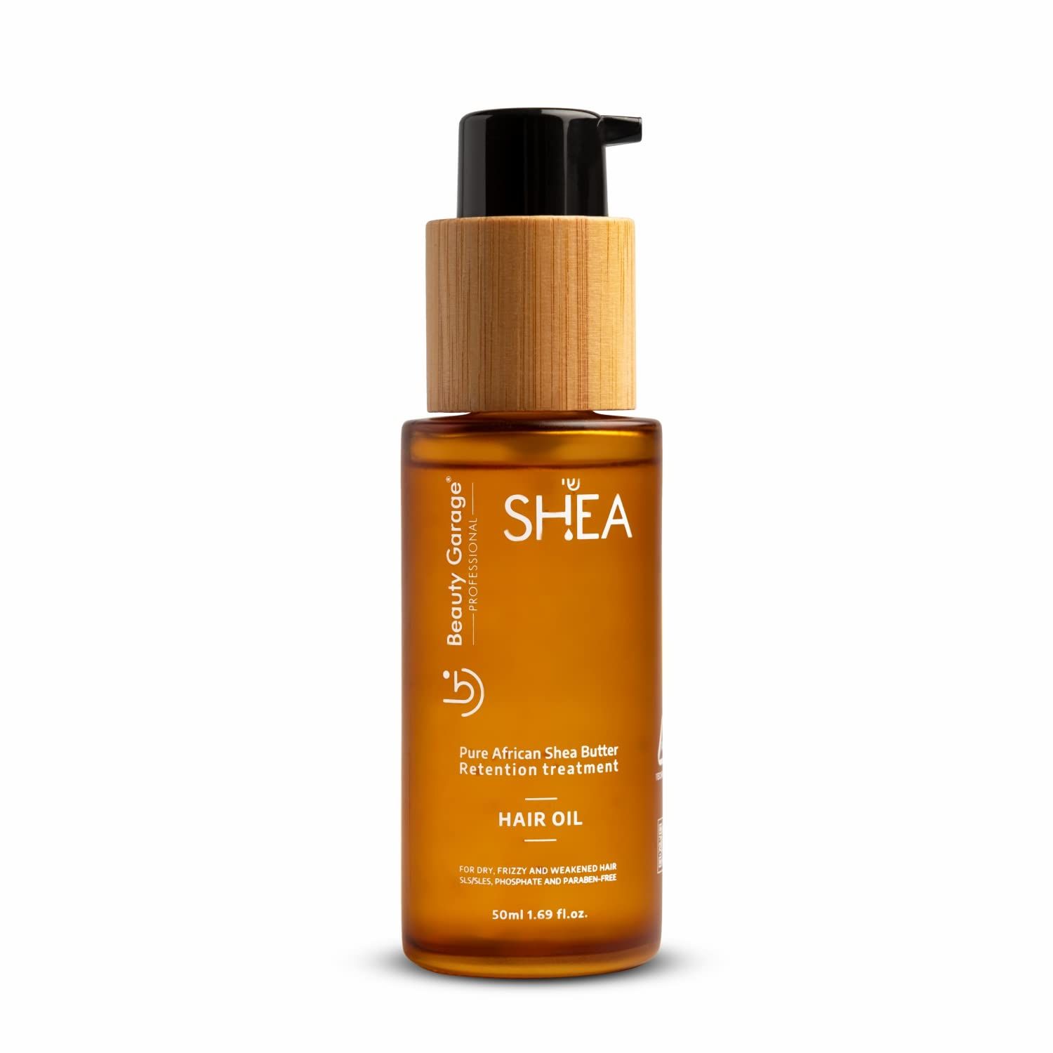 BEAUTY GARAGE Pure African Shea Butter Retention Treatment Hair Oil 50ml