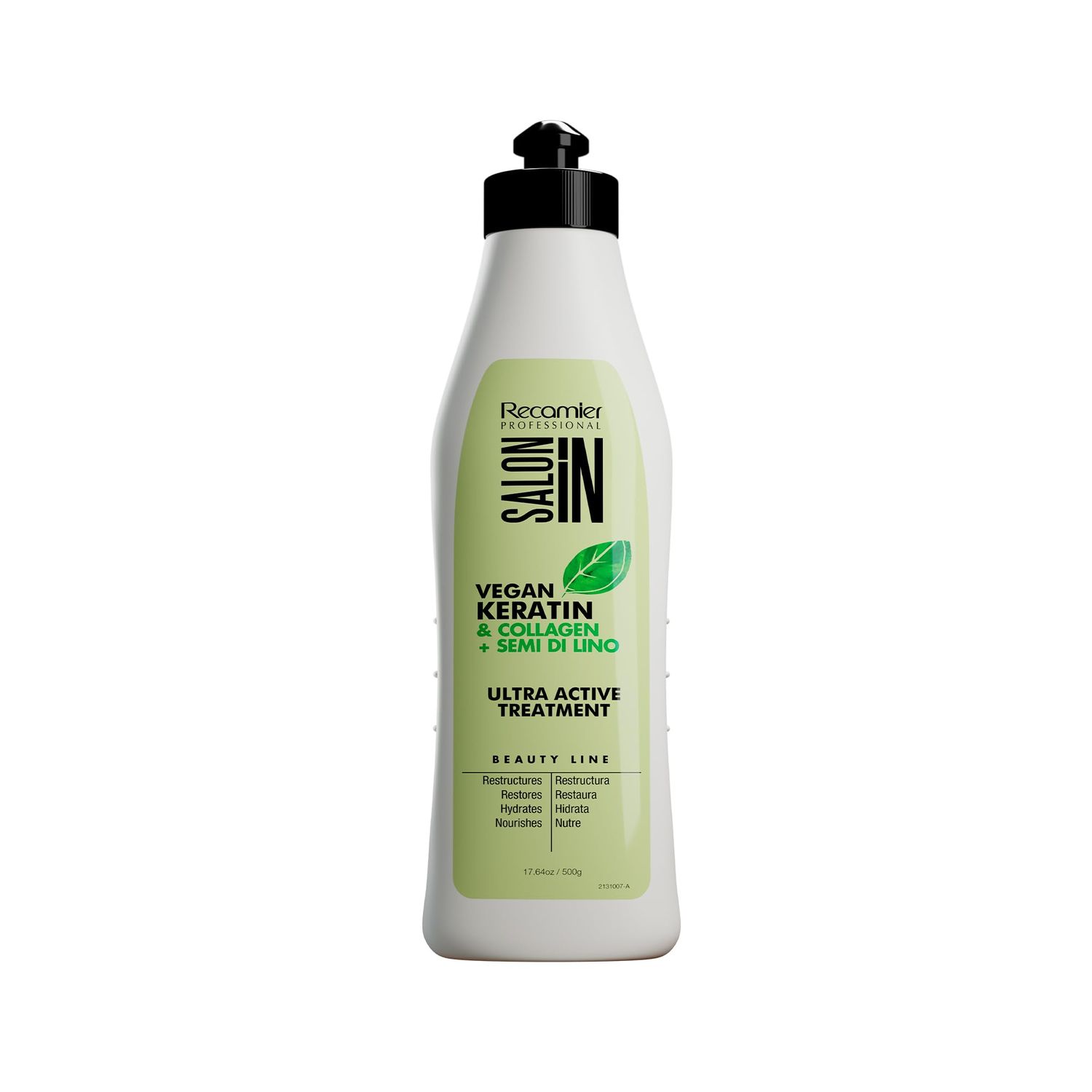 RECAMIER PROFESSIONAL SALON IN Vegan Keratin and Collagen Hair Ultra Active Treatment 17.64oz
