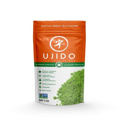 Ujido Summer Harvest Culinary Matcha, 2 oz., 46 Servings - Culinary Grade Japanese Matcha Powder - Gluten Free Keto Friendly - Smooth, Mellow Flavor - for Teas, Lattes, Cooking, Baking