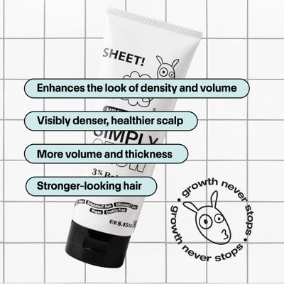 Hair Growth Shampoo - Stimulates Growth - Hair thickening - Regrowth hair - 8.45 fl oz (250 ml) - Vegan, Genderless, Sulfate and silicone-Free