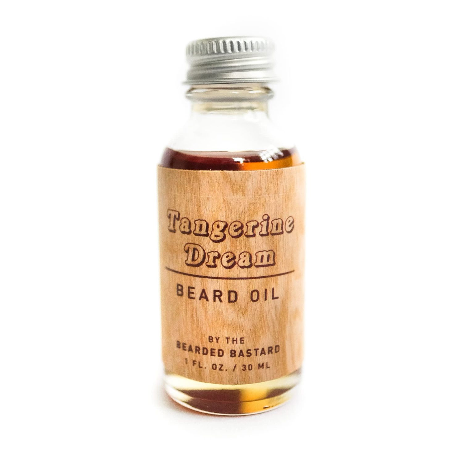 TBB Tangerine Dream Beard Oil for Men Leave-In Beard Conditioner Keeps Facial Hair Soft and Moisturizes Skin with Natural Essential Oils, Citrus Vanilla Scent (1 Oz.)