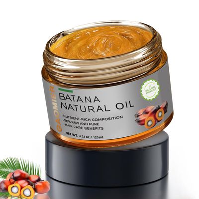 GAOMIER Dr. Sebi&#39;s Raw Batana Oil for Hair Growth - 100 Pure, Organic Unrefined from Honduras - Prevents Hair Loss Enhances Thickness in Men Women 4.23 oz