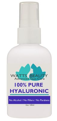 Anti Aging Wrinkle Filler of 100 Pure Hyaluronic Acid for Face - No Alcohol, No Parabens, Vegan USA - Hyaluronic Levels Simply Decrease with Age Causing Sagging, Wrinkles, Dry Skin Fine Lines