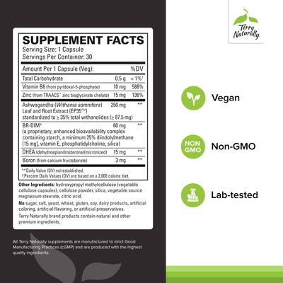 Terry Naturally - Complete Testosterone Support - Supports Lean Muscle Mass Sex Drive Energy