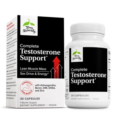Terry Naturally - Complete Testosterone Support - Supports Lean Muscle Mass Sex Drive Energy