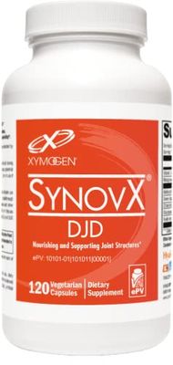 XYMOGEN SynovX DJD - Helps Maintain Healthy Joints Provides Joint Tissue Building Blocks with MSM, Green-Lipped Mussel, Chondroitin Sulfate, Glucosamine Sulfate, Hyaluronic Acid (120 Capsules)