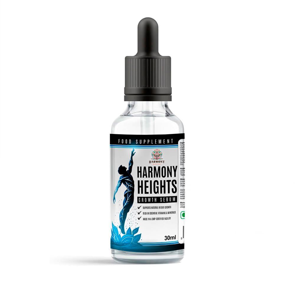 Harmony Heights Liquid DropsGrowth Serum - Taller Gain Height