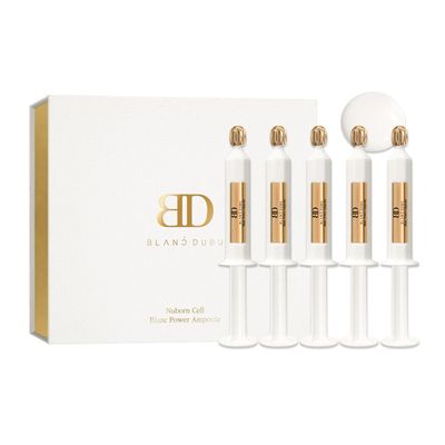 BLANC DUBU NUBORN CELL Blanc Power Ampoule Advanced Moisturizing Creamy Ampoule with Milk Protein Extract Intense Hydration with Hyaluronic Acid Complex 7ml x 5ea