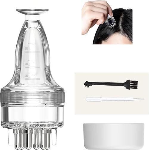 Scalp Applicatior, Hair Oil Scalp Applicator, Scalp Applicator Comb, Scalp Head Fluid Comb, Essential Oil Hair Treatment, Head Scalp Massager Brush, Root Comb applicator
