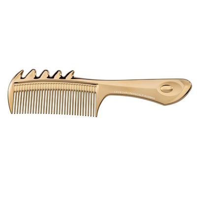 LOVE CHROME K24GP SCALP-GUASHA GOLDJapanese artisan hair comb