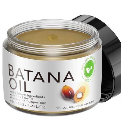 Batana Oil For Hair Growth - Raw 100 Pure Organic - Dr. Sebi Batana Oil From Honduras - For Stronger Thicker Longer Hair, Enhances Hair Scalp Radiance, Repair Damaged Hair