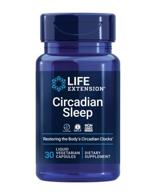 Life Extension Circadian Sleep, nobiletin Citrus Extract, Sleep Support, Sleep Health, Restore Your Body&#39;s Sleep-Wake Cycle, 1.5 mg melatonin, Gluten Free, Non-GMO, Vegetarian, 30 Liquid Capsules