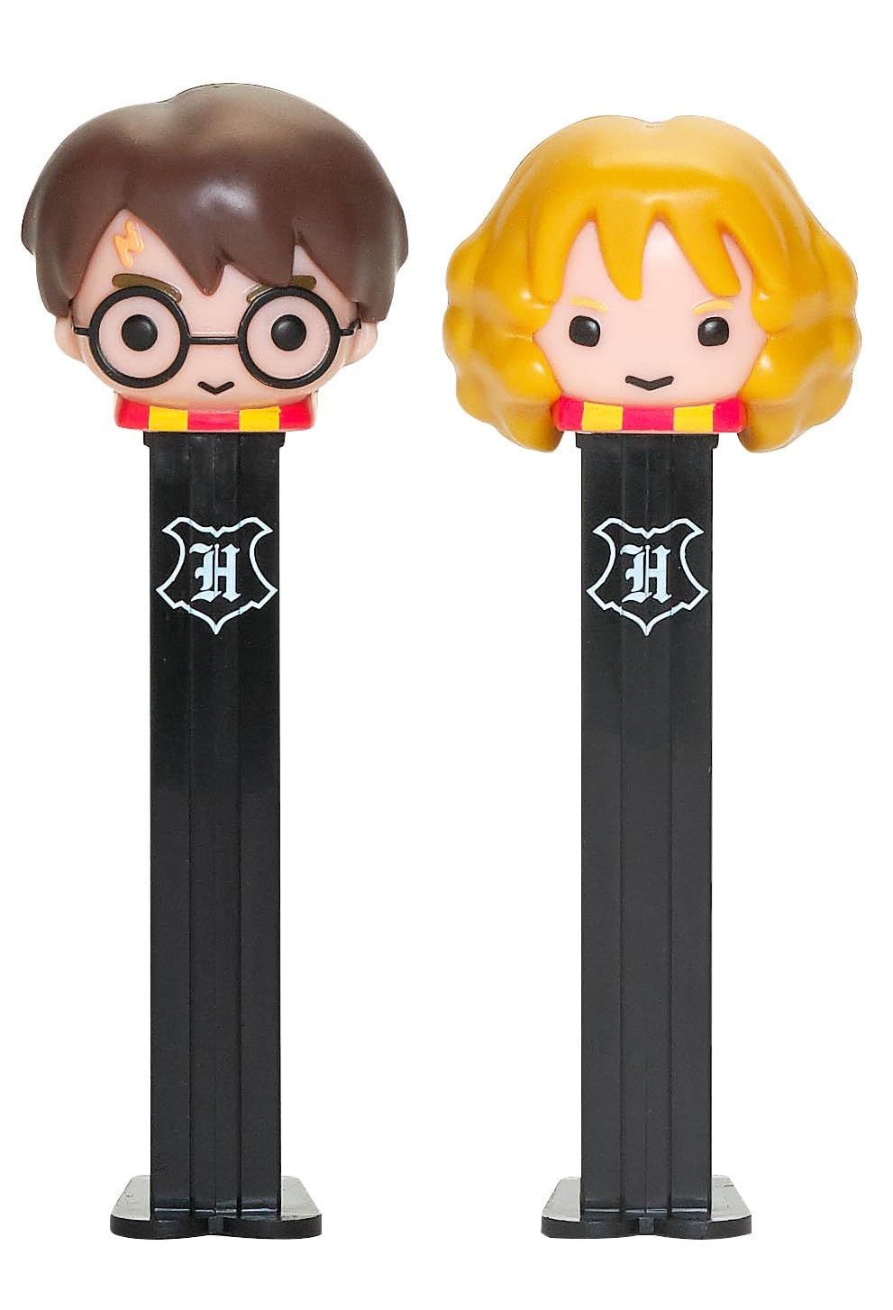 PEZ Harry Potter Candy Dispenser Gift Set Harry Potter and Hermoine Granger Dispensers Harry Potter PEZ Dispensers Gift With EXTRA Candy Refills Hogwarts Party Favors, Grab Bags
