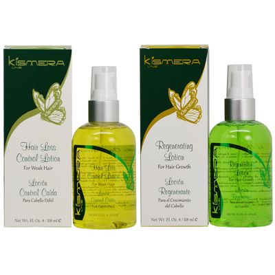 Kismera Hair Loss Lotion Regenerating Hair Growth Lotion 4oz &quot;Set&quot;
