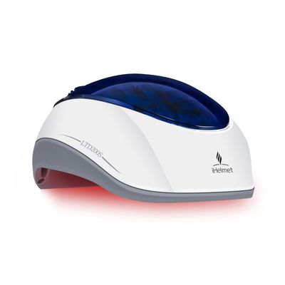 iHelmet Laser Hair Growth System (FDA Cleared), Hair Regrowth Helmet Laser Cap, Hair Loss Treatment for Men and Women, Low Level Laser Therapy for Hair Growth, Anti-Thining Treatment200 Blue