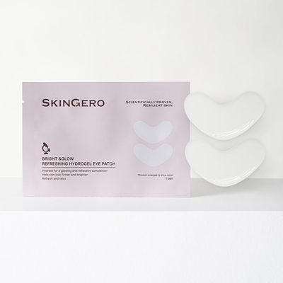 SKINGERO BRIGHT GLOW REFRESHING HYDROGEL EYE PATCH (1 pair)