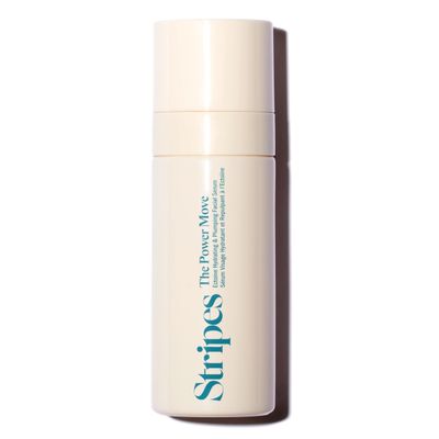 STRIPES Beauty Naomi Watts The Power Move Hydrating Facial Serum Firm Smooth Fine Lines And Wrinkles Squalene Hyaluronic Acid Safe Sensitive Skin Menopause Support 1.0 Fl Oz