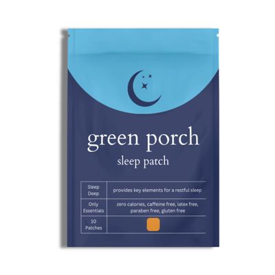 Green Porch Sleep Patches - Natural Nighttime Support with Melatonin, Magnesium L-Theanine Skin-Friendly, Waterproof Easy to Use Promotes Relaxation for a Restful Night Refreshed Mornings