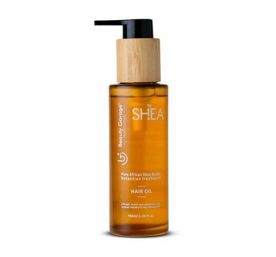 BEAUTY GARAGE Pure African Shea Retention Treatment Hair Oil 100ml