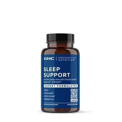 GNC Preventive Nutrition Sleep Support - 60 Capsules 30 Servings