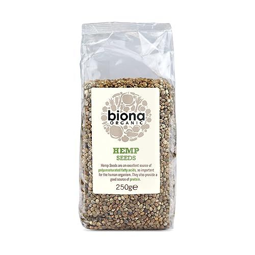 BIONA Organic Hemp Seeds, 250 GR