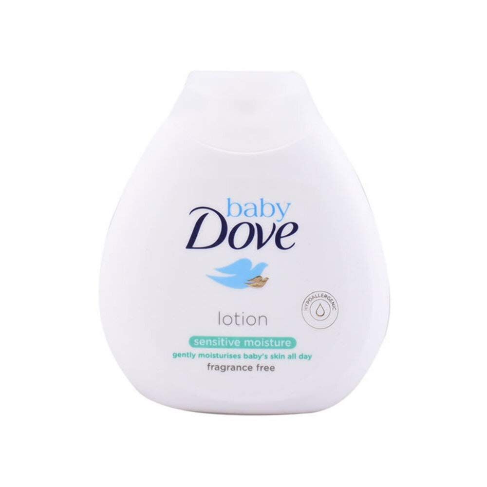 Dove Baby Sensitive Moisture Body Lotion 200ml, White (Pack of 4)