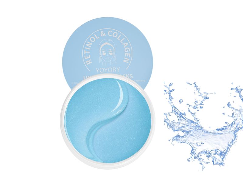 YOYORY Under Eye Patches Masks - for Dark Circles, Puffy Eyes, Fine Lines, Wrinkles, Eye Bags Treatment with Collagen and Hyaluronic Acid, Moisturizing and Hydrating (60 Pcs)