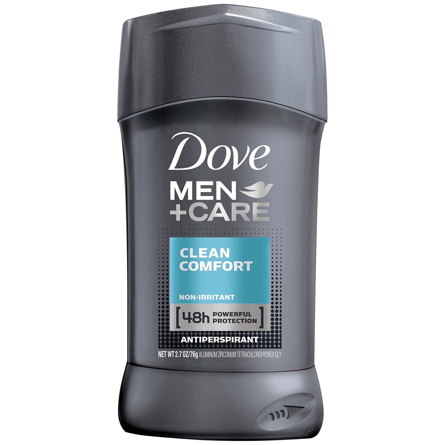 Dove MenCare Antiperspirant Deodorant Stick, Clean Comfort, 2.7 oz