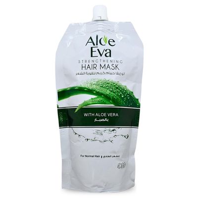 Aloe Eva With Aloe Vera Hair Mask Pouch Moisturizer For Hair (1 Pack 8.45 oz 250 gm)