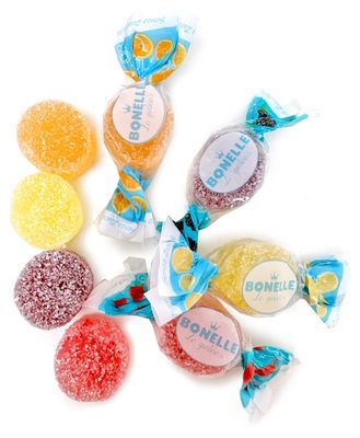 SweetGourmet Sugar-Free Italian Assorted Fruit Jellies Individually Wrapped 3 Pounds