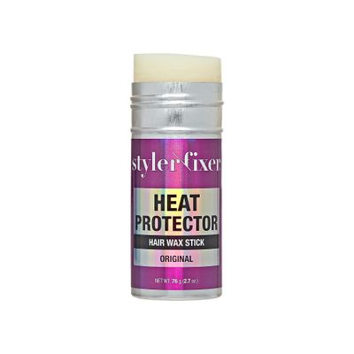Red by Kiss Style Fixer 2-in-1 Hair Wax Stick Heat Protector Up to 460F, Avocado Oil, Biotin 18 Amino Acids, Smooth Flyaway, Wigs Natural Hair (2.7 oz, Original)