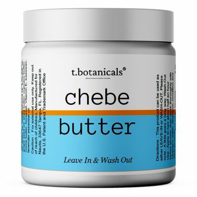 t.botanicals Chebe Butter for Hair Growth Thickening with Horsetail (Lavender, 8 oz)