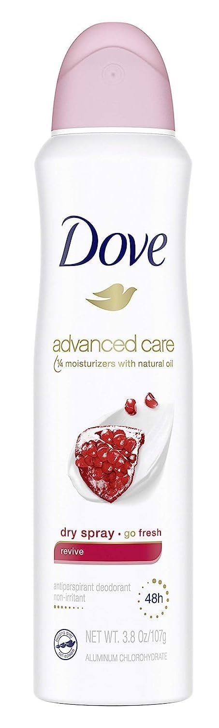 Dove Deodorant 3.8 Ounce Dry Spray Revive Anti-Perspirant (113ml) (3 Pack)