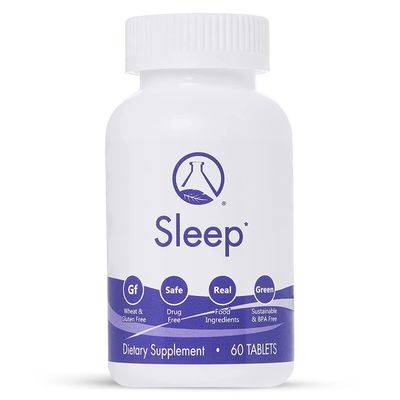 Nugevity Sleep Aid - 60 Caplets, Sleep Supplements for Adults with Melatonin, Valerian, Magnesium, Herbal Supplements Antioxidant Supplement for Daily Natural Sleep Aid Muscle Recovery