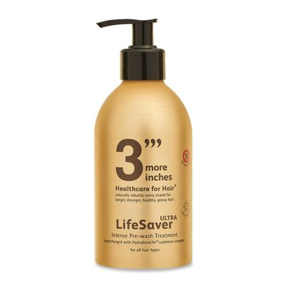 3&#39;&#39;&#39;More Inches LifeSaver Ultra Intense Pre-wash Treatment 325ml - Double Concentration Hair Repair -Broken Bond Restore Treatment -Sulphate Free, No Added Fragrance -Hair Care by Michael Van Clarke